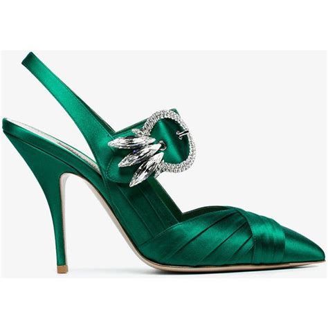 green miu miu|miu michu shoes.